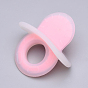 Food Grade Eco-Friendly Silicone Big Pendants, Chewing Pendants For Teethers, DIY Nursing Necklaces Making, Dummy Pacifier