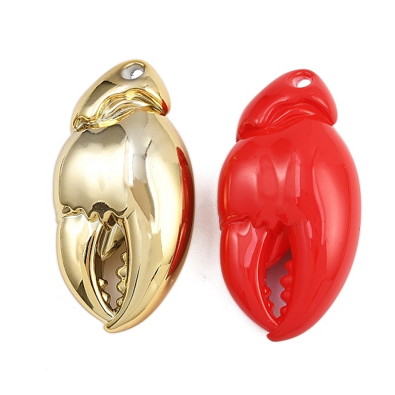 Акриловые большие подвески, клешни краба