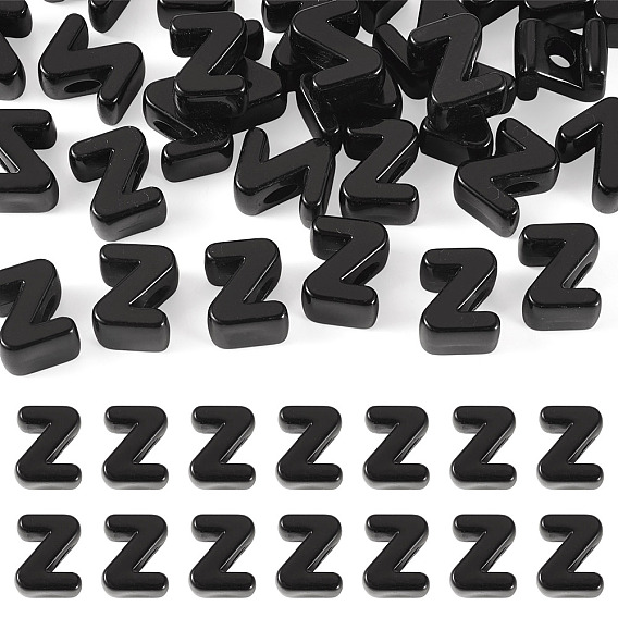 Европейский бусы акриловые, бусины с большим отверстием