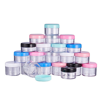 Elegant Plastic Cosmetic Facial Cream Jar, Cream Spoon Plastic Stick