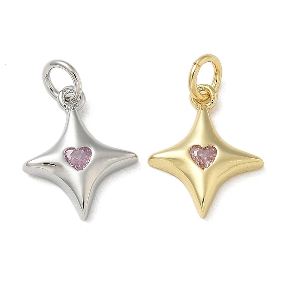 Стойка металлическая латунная микропрофилированная кубическая циркония подвески, долговечный, без свинца и без кадмия, звезды прелести, с целью перехода в кольце