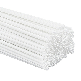 120Pcs ABS Plastic Round Tube, for DIY Sand Table Architectural Model Making