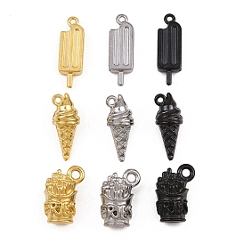 304 подвески из нержавеющей стали, мороженое/картофель фри/мороженое