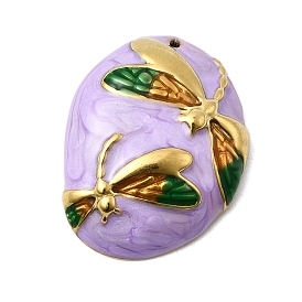 304 прелести нержавеющей стали, стрекоза прелести, с эмалью, ионное покрытие (ip)