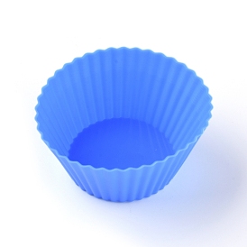 Reusable Food Grade Silicone Baking Cups, Cupcake Muffin Baking Cups Liners, Non-Stick Cake Molds