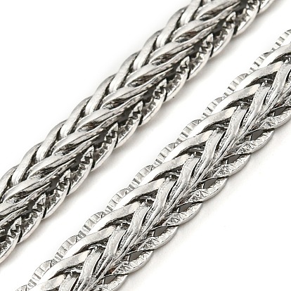 304 Stainless Steel Chain Necklaces, Snake Chain