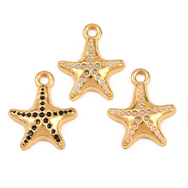 304 нержавеющей стальной эмали подвески, прелести морская звезда
