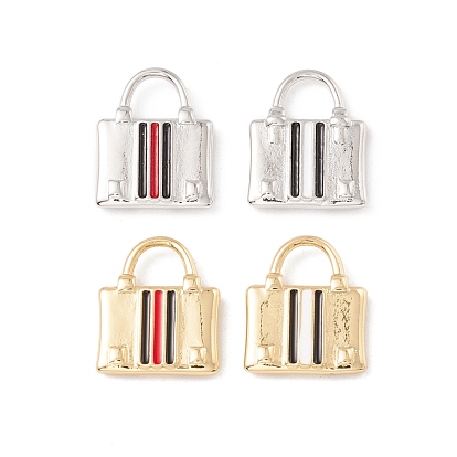 Латунь эмаль подвески, с прыжковых колец, без кадмия и без свинца, долговечный, запирать