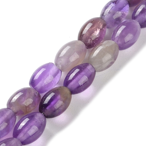 Природный аметист нитей бисера, рис