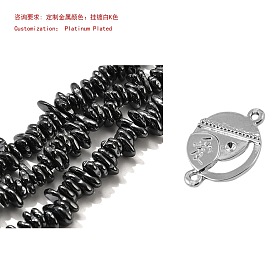Synthetic Non-magnetic Hematite Beads Strands, Chip