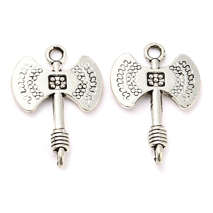 Tibetan Style Alloy Connector Charms, Cadmium Free & Lead Free, Axe Links