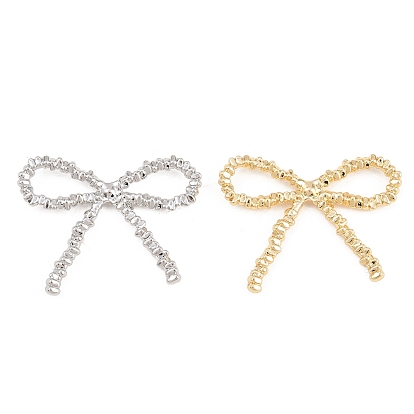 Alloy Pendants, Bowknot Charms, Cadmium Free & Nickel Free & Lead Free