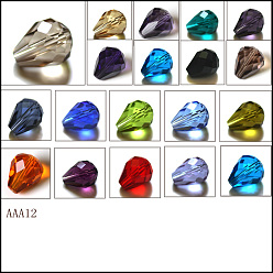 К 9 стекло, имитация Австрийские кристаллические шарики, класс AAA, к 9 стекло, граненые, капля