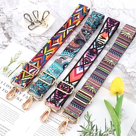 Colorful Nylon Canvas Handbag Webbing Bag Straps, for Handbag or Shoulder Bag Replacement