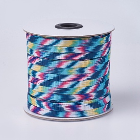 Cordons en polycoton (polyester coton), plat