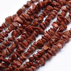 Synthetic Goldstone Beads Strands, Chip
