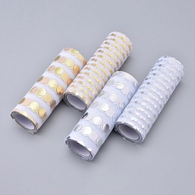 Glitter Sequin Deco Mesh Ribbons, Tulle Fabric, for Wedding Party Decoration, Skirts Decoration Making, Spot Pattern