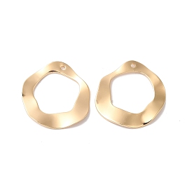 Brass Pendants, Round Ring Charm