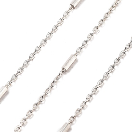 925 chaînes satellites en argent sterling, soudé, sans papier / papier