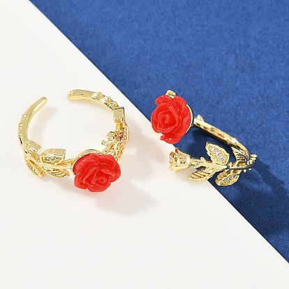 Манжеты из цветочной смолы, с латунной фурнитурой 