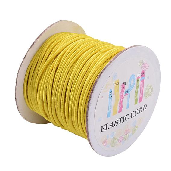 Elastic Cord, with Nylon Outside and Rubber Inside, Round