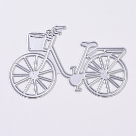 Carbon Steel Cutting Dies Stencils, for DIY Scrapbooking/Photo Album, Decorative Embossing DIY Paper Card, Bike