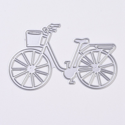 Carbon Steel Cutting Dies Stencils, for DIY Scrapbooking/Photo Album, Decorative Embossing DIY Paper Card, Bike