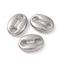 304 Stainless Steel Links Connectors, Coffee Bean