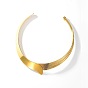 Stainless Steel Cuff Choker Necklace, Rigid Necklaces