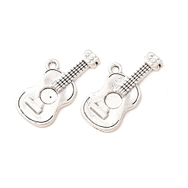 Tibetan Style Alloy Pendants, Guitar Charms