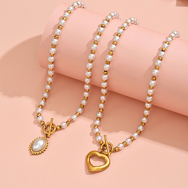 Элегантное 201 ожерелье с подвеской в виде сердца из нержавеющей стали для женщин, идеальный подарок