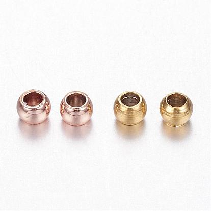 Ion Plating(IP) 304 Stainless Steel Beads, Rondelle