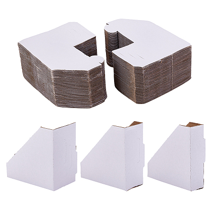 100 шт. складной защитный уголок для фотоальбома из крафт-бумаги