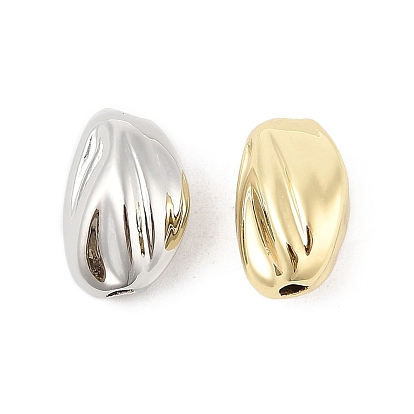 Латунные бусины, стойки покрытие, долговечный, без свинца и без кадмия, самородки