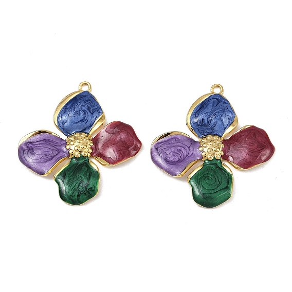 304 нержавеющей стальной эмали подвески, ионное покрытие (ip), , реальный 18 k позолоченный