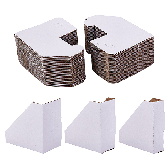 100 шт. складной защитный уголок для фотоальбома из крафт-бумаги