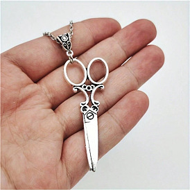 Винтажные подвески в форме ножниц из сплава для женщин.