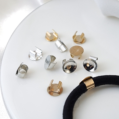 Металлическая пряжка для волос, укладка волос, для украшения волос своими руками хвостик