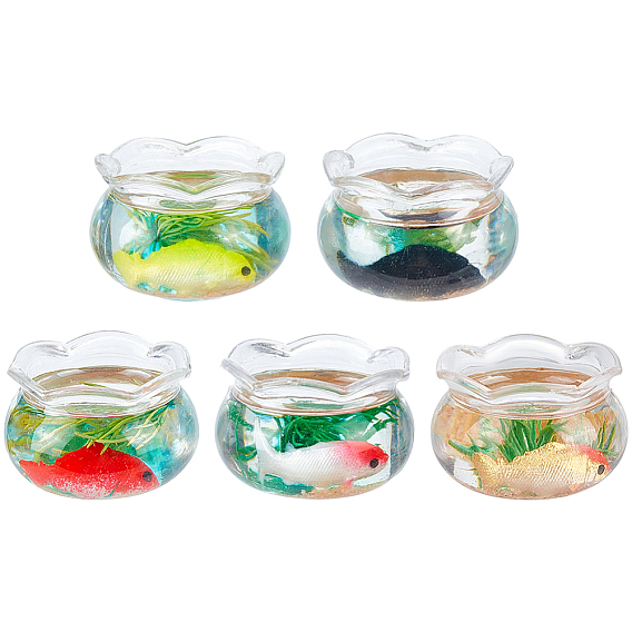 5шт. 5 цвета ps имитация декораций для аквариума, аксессуары для кукольного домика с микро-ландшафтом, притворяясь опорными украшениями