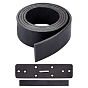 Cowhide Leather Bag Straps, Blank Belt Straps, Flat, Bag Replacement Accessories