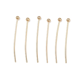 Контакты латунь шаровой головкой, долговечный, стойки покрытие, круглые