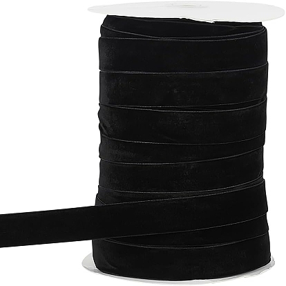 80 Meter einseitiges Samtband, zum Verpacken von Geschenken, Partydekorationen