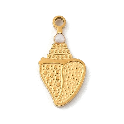 304 нержавеющей стальной эмали подвески, лазерная резка, подвеска в форме ракушки