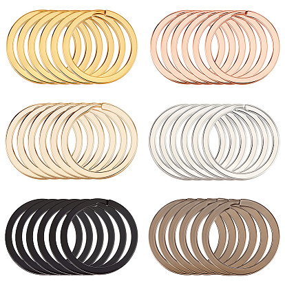 36шт 6 цвета сплав разъемные брелоки, брелки