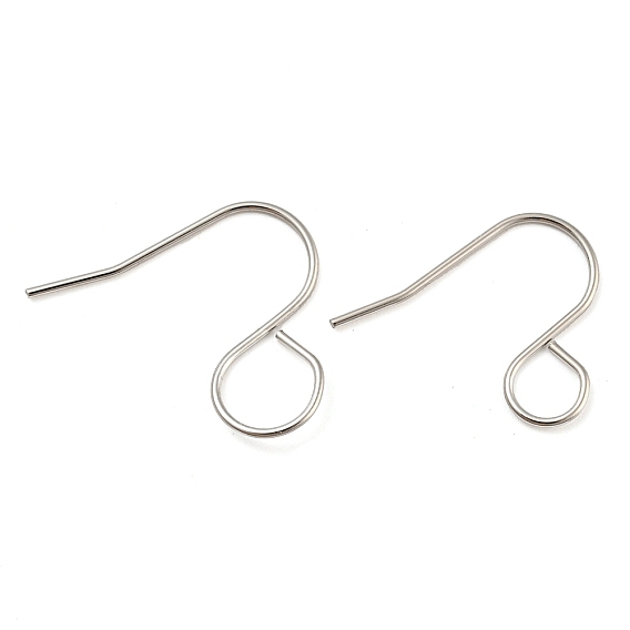 316 хирургические крючки для серег из нержавеющей стали, провод уха, с горизонтальной петлей