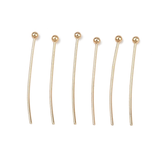 Контакты латунь шаровой головкой, долговечный, стойки покрытие, круглые