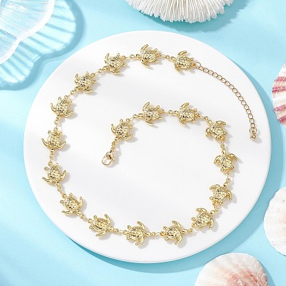 Океан 304 цепочки из нержавеющей стали в виде черепахи для женщин