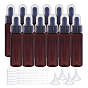 Essential Oil Bottles Makings, with Plastic Bottle Caps, Dropper, Funnel Hopper