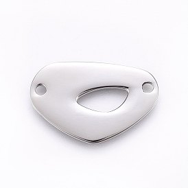 304 Stainless Steel Links/Connectors, Heart
