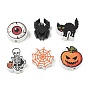 Halloween Wood Beads, Mixed Shapes